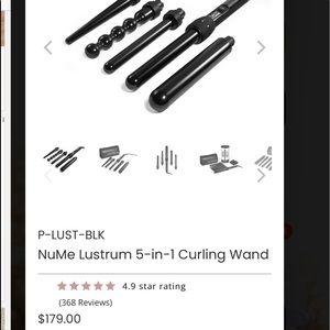 Nume Lustrum 5-in-1 Curling Wand